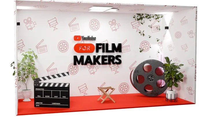 YouTube for Film Makers, 3d event booth by Francis Irabor